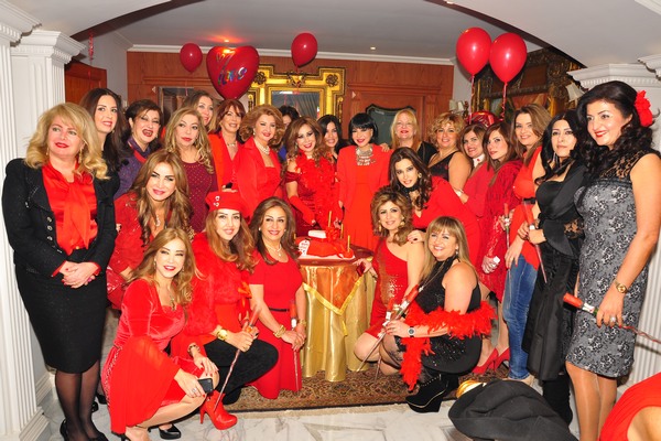 Mrs. Seyde Ayoub Valentine Lunch